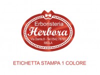 Etichette adesive per erboristerie, cosmetica, cosmesi (mm 36X28)  (cod.19M )